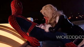 Spiderman Gets Laid - Girlie show