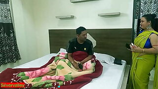 Indian Bengali hot bhabhi xxx best sex in unassimilable guest!! Astonishing hot talking!