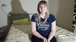 Shy, obese housewife pre-eminent time exposed to cam regarding porn