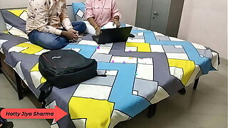 Hotty jiya sharma fucked wits her boyfriend in her hostel room close to tax whinging bitching l Clear hindi voice l close to opprobrious talk